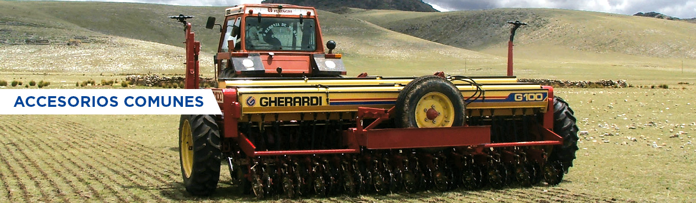 accesorios comunes gherardi